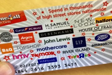 one4all visa card retailers uk