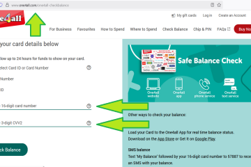 oneforall balance check